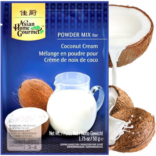 Krem Kokosowy Mleko Śmietanka w Proszku Sproszkowany 50g ASIAN HOME GOURMET