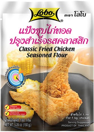 Tajska Mieszanka Mąk Do Smażonego Kurczaka w Cieście Jak z KFC 150g LOBO