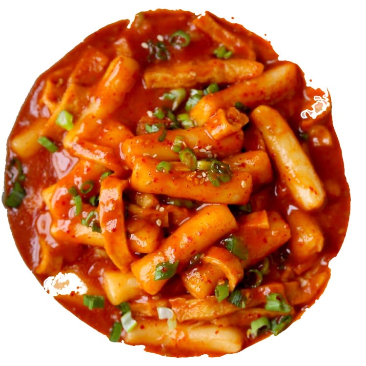 Kluski Ryżowe Tteokbokki w Sosie Gochujang 3 Minuty 2 Porcje 260g DAESANG