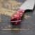 Takeshi Saji Red Turquoise R2 Japoński Nóż Santoku 18cm