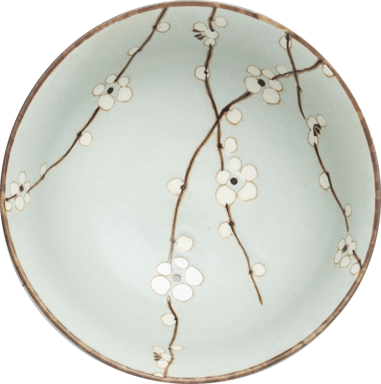 Miseczka Jasno Zielona Miska Do Makaronu Zupy Udon 17cm HANA LIGHT GREEN EDO JAPAN