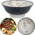 Miseczka Biało Czarna Miska Do Makaronu Zupy Ramen 22cm MAPLE LEAF EDO JAPAN