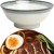 Miseczka Jasna Miska Do Makaronu Zupy Ramen 22cm AURORA EDO JAPAN