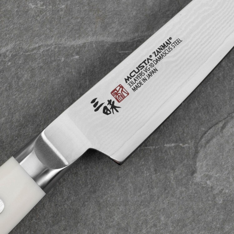 Mcusta Zanmai Classic Damascus VG-10 Corian Japoński Nóż Uniwersalny 11cm