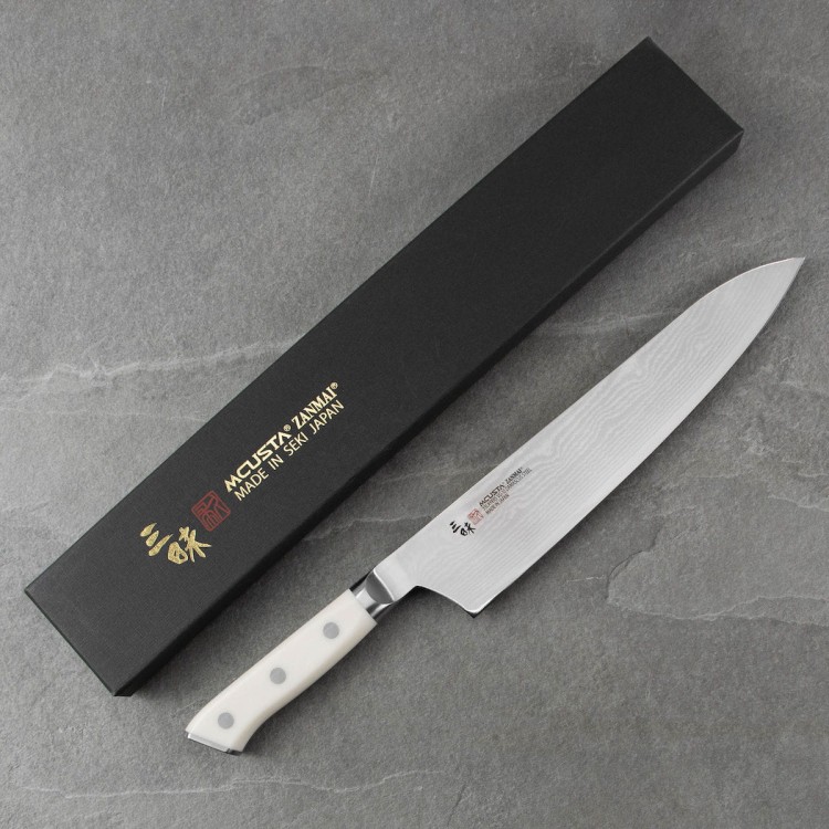 Mcusta Zanmai Classic Damascus VG-10 Corian Japoński Nóż Szefa Kuchni 24cm