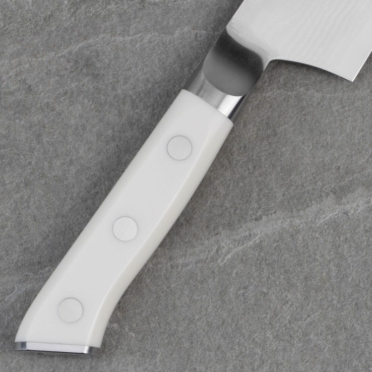 Mcusta Zanmai Classic Damascus VG-10 Corian Japoński Nóż Santoku 18cm