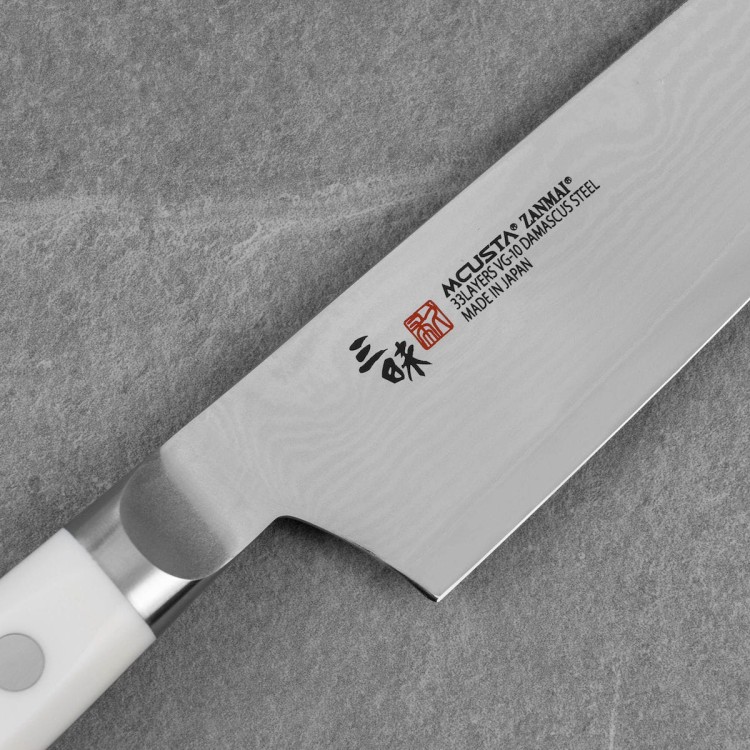 Mcusta Zanmai Classic Damascus VG-10 Corian Japoński Nóż Szefa Kuchni 18cm