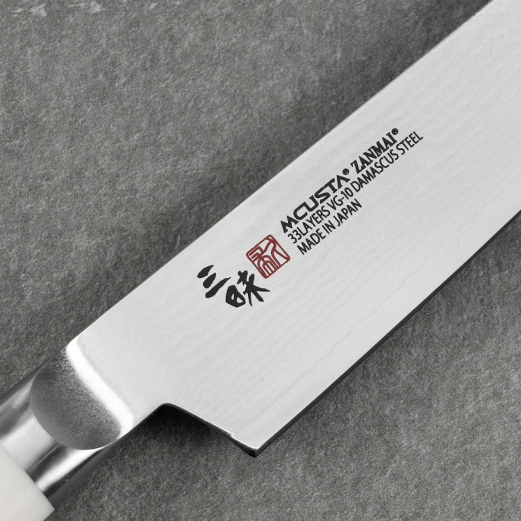 Mcusta Zanmai Classic Damascus VG-10 Corian Japoński Nóż Uniwersalny 15cm