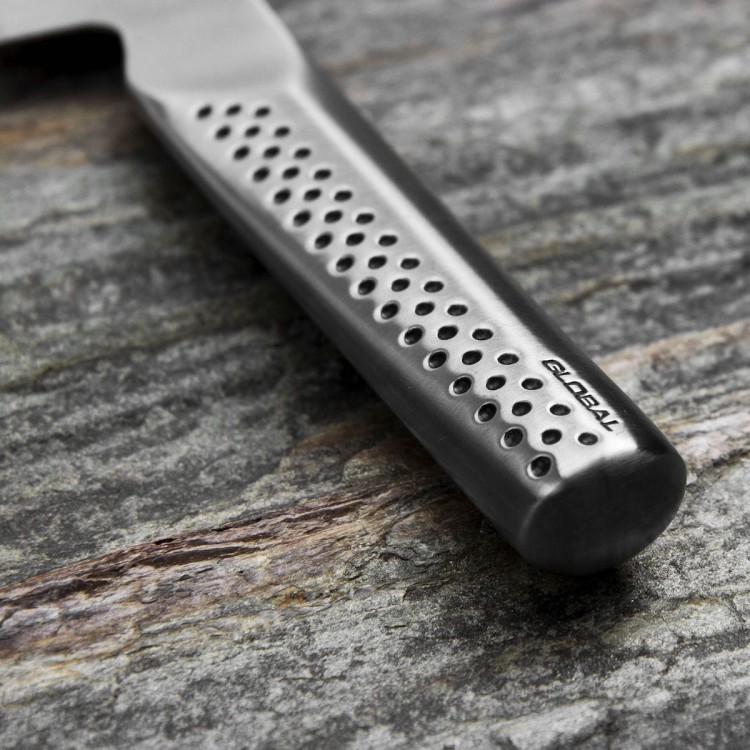 Global Ukon Japoński Nóż Santoku Żłobiony 14cm GUS-20