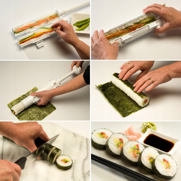 Maszynka Do Robienia Sushi Roller Czarna PROORIENT