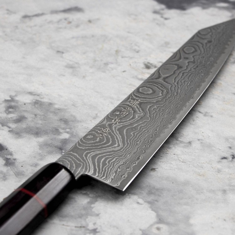 Kanetsune Namishibuki SG-2 Japoński Nóż Kiritsuke 21cm i Ochraniacz Saya