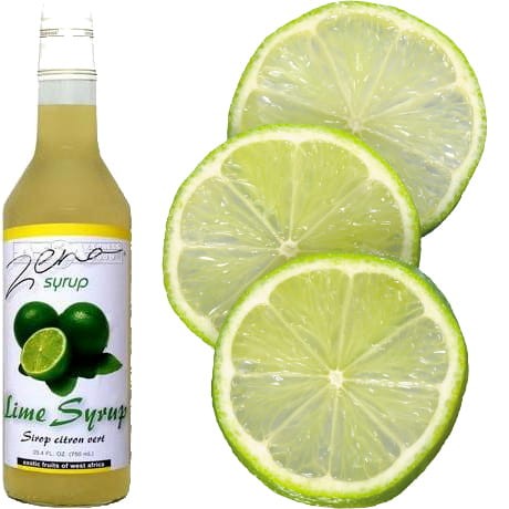 Syrop Limonka Do Drinków Napojów Lodów o Smaku Limonki 750ml ZENA