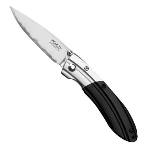 Mcusta Shinra Mixture SPG2 Black Pakka Japoński Nóż Składany 7,2cm