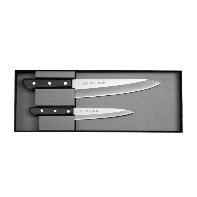 Zestaw 2 Noży Tojiro Basic VG-10 Japoński Uniwersalny 13,5cm i Szefa Kuchni 20cm