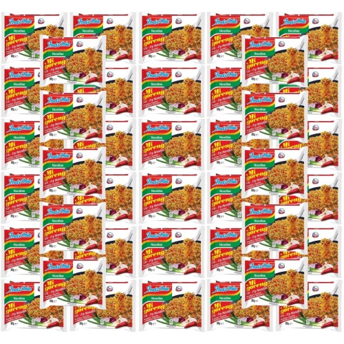 KARTON Indonezyjski Makaron Zupka Stir Fry MI GORENG Instant Noodles 40x80g INDOMIE