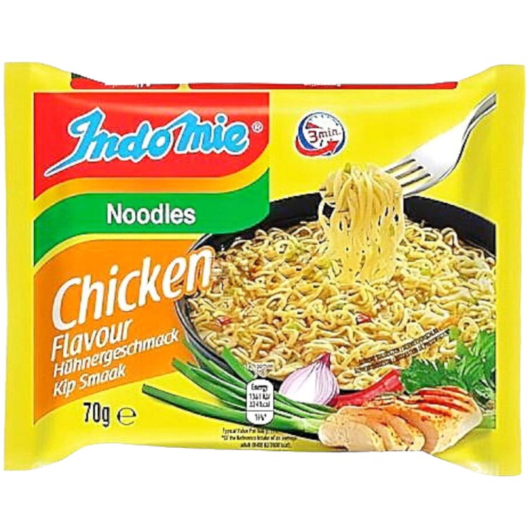KARTON Indonezyjski Makaron Zupka KURCZAK Instant Chicken Noodles Soup 40x70g INDOMIE