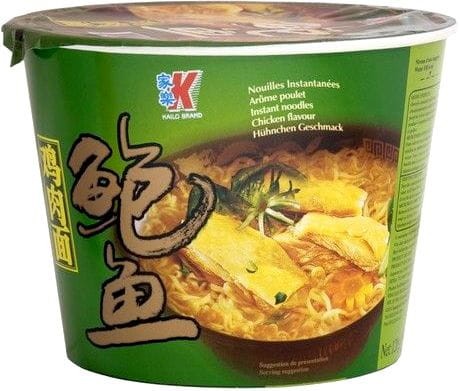 Chińska Zupka Błyskawiczna Makaron Instant Złocisty Kurczak Duży Kubek 120g KAILO BRAND