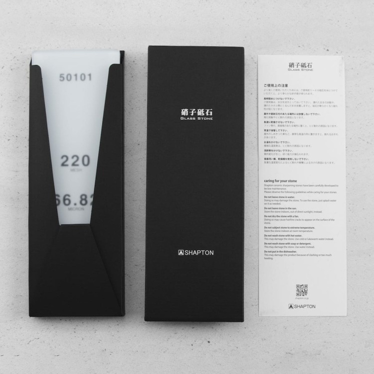 Shapton Japoński Kamień Glass Do Ostrzenia Noży #220