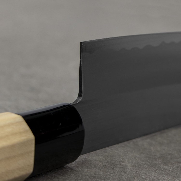 Satake Yoshimitsu Rdzewny Japoński Nóż Santoku 17cm