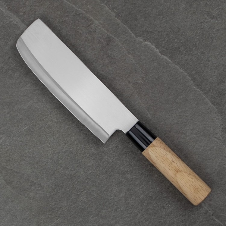 Satake Megumi 420J2 Japoński Nóż Kuchenny Nakiri Tasak Do Siekania 16cm