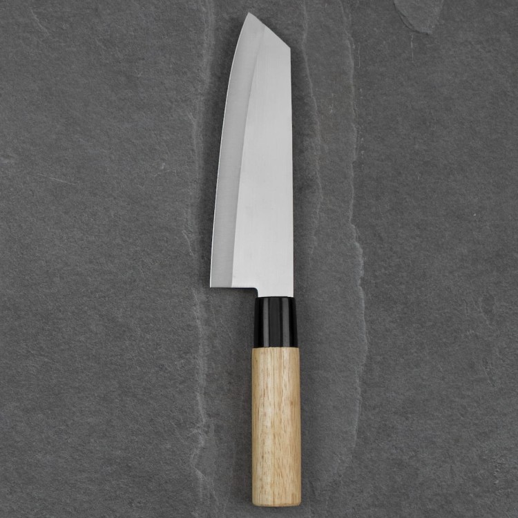 Satake Megumi 420J2 Japoński Nóż Kuchenny Bunka Santoku Do Warzyw 17cm