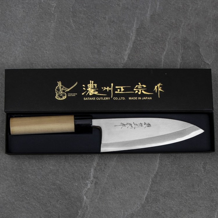 Satake Shirogami#2 PRO Japoński Nóż Deba 16,5cm