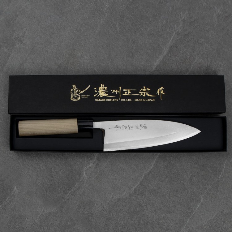 Satake Shirogami#2 PRO Japoński Nóż Deba 18cm