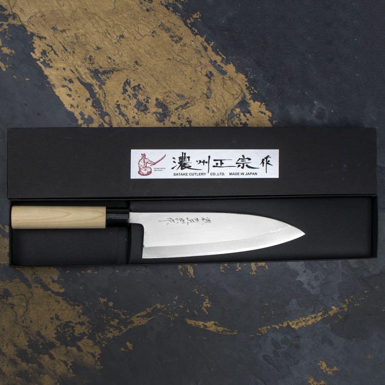 Satake Shirogami#2 PRO Japoński Nóż Deba 21cm