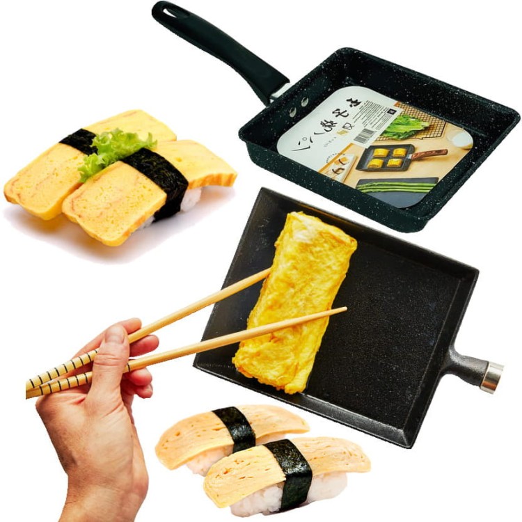 Patelnia Do Omletu Tamagoyaki INDUKCJA 13cm x 18cm PROORIENT