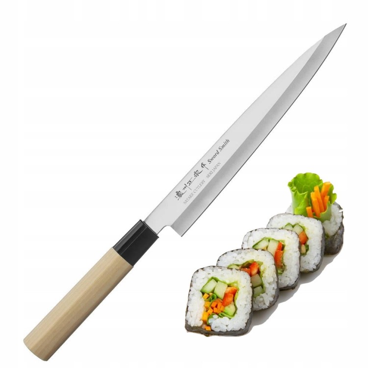 Satake S/D 420J2 Japoński Ostry Nóż Kuchenny Yanagi-Sashimi Do Sushi 21cm