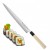 Satake S/D 420J2 Leworęczny Japoński Nóż Sashimi Yanagiba Do Sushi 27cm