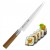 Satake Masamune Japoński Nóż Do Filetowania Yanagi-Sashimi Do Sushi 20,5cm