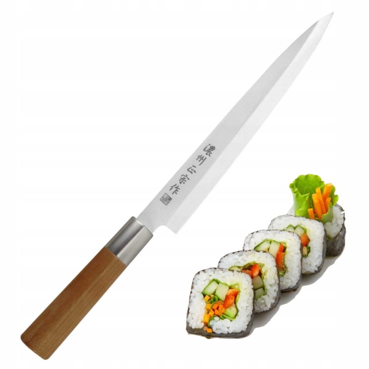 Satake Masamune Japoński Nóż Do Filetowania Yanagi-Sashimi Do Sushi 20,5cm