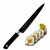 Satake Sword Smith Black Japoński Nóż Sashimi Yanagiba Do Sushi 21cm