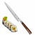 Tamahagane Tsubame Brown VG-5 Japoński Nóż Kuchenny Sashimi Do Sushi Filetowania 61HRC 24cm