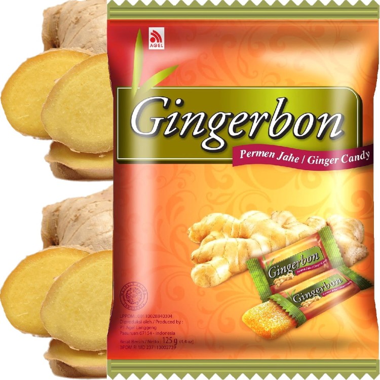 Cukierki Imbirowe Intensywne Original Ginger Candy 125g GINGERBON