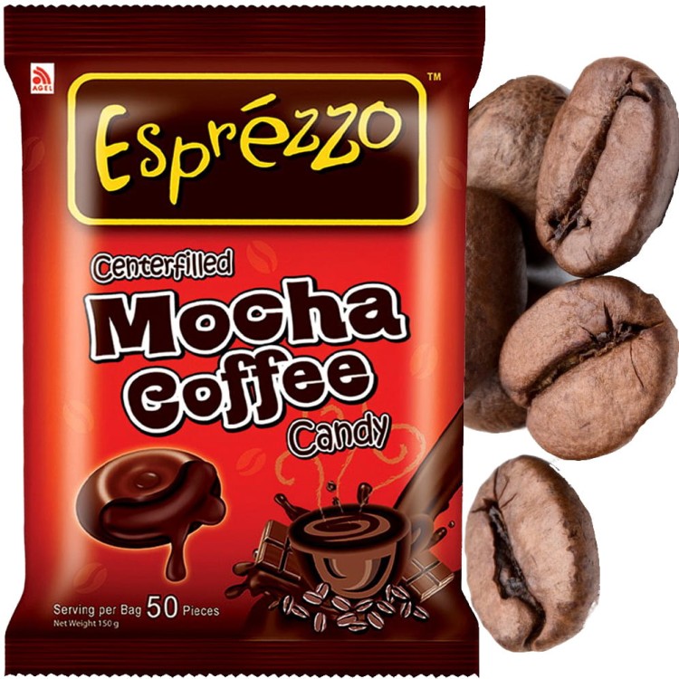 Cukierki Kawowe z Nadzieniem Kawa Mocha Coffee ESPREZZO 150g AGEL