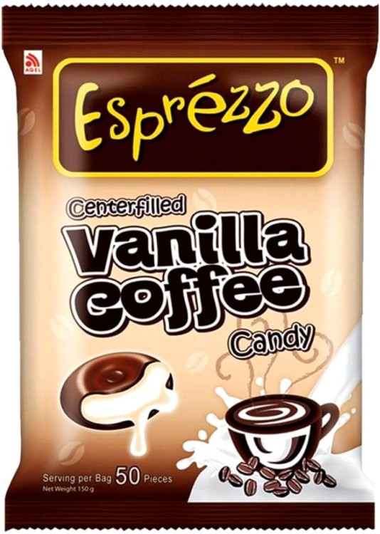 Cukierki Kawowe z Nadzieniem Waniliowa Kawa Vanilla Coffee ESPREZZO 150g AGEL