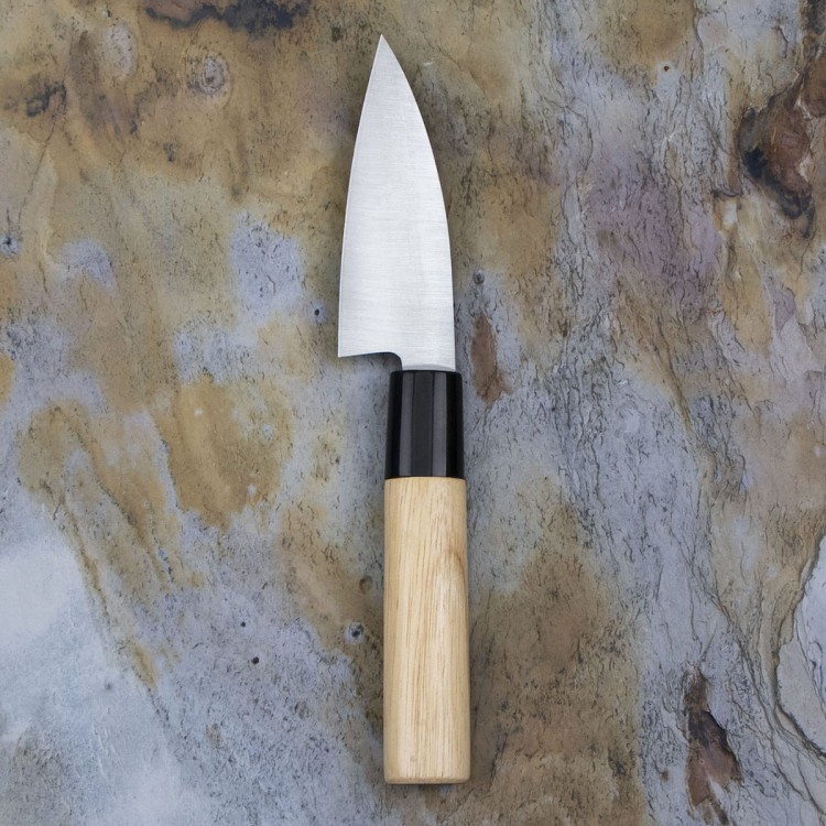 Satake Megumi 420J2 Japoński Ostry Nóż Kuchenny Ajikiri Do Filetowania 9cm