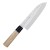 Satake Magoroku Saku Japoński Nóż Kuchenny Santoku Do Warzyw 56-58 HRC 17cm