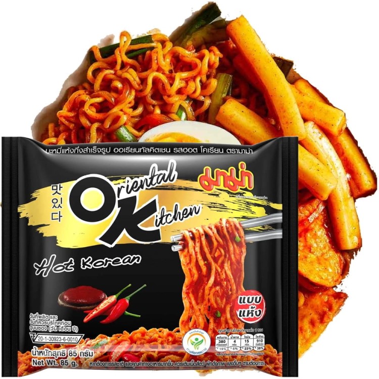 Tajska Zupka Błyskawiczna Makaron Instant Hot Korean Flavour Style 85g MAMA