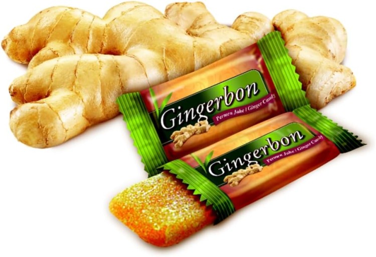 Cukierki Imbirowe Original Ginger Candy SŁOIK 620g GINGERBON