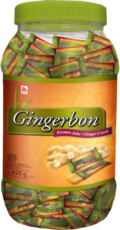 Cukierki Imbirowe Original Ginger Candy SŁOIK 620g GINGERBON