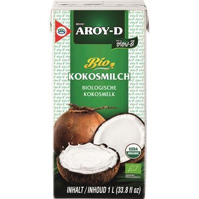 Mleczko Kokosowe BIO Mleko Organiczne 1 Litr 1000ml AROY-D