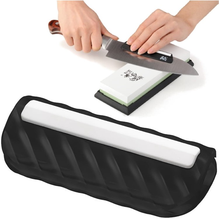 Tojiro Japońska Ceramiczna Prowadnica Do Ostrzenia Noży Czarna F-443