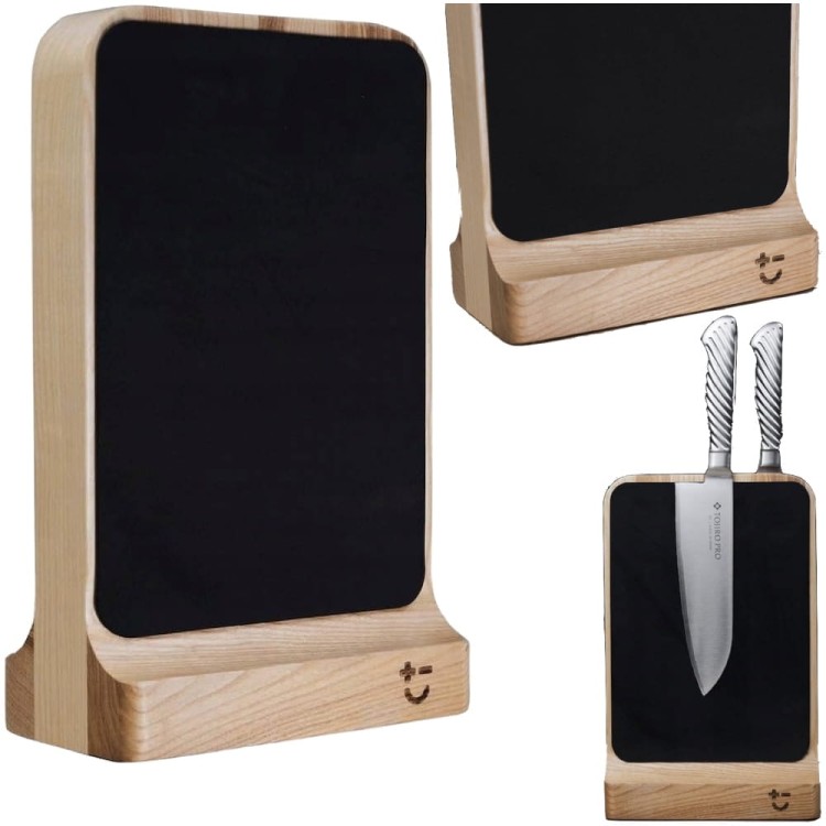 BISBELL Drewniany Blok Magnetyczny Jesion Jesionowy Na Noże Soft Touch