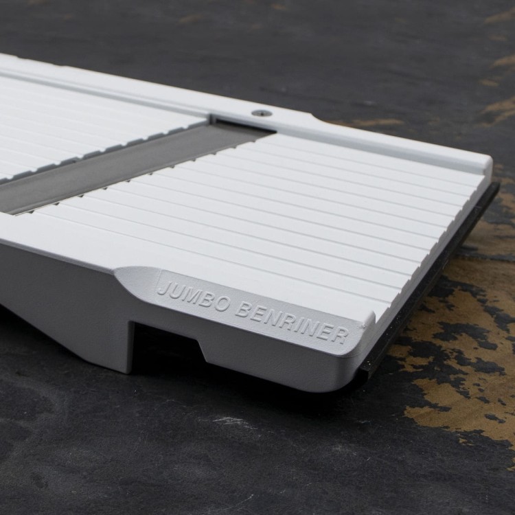 Benriner Premium No.120 Japońska Ostra Mandolina Do Warzyw 120mm 12cm White Biała