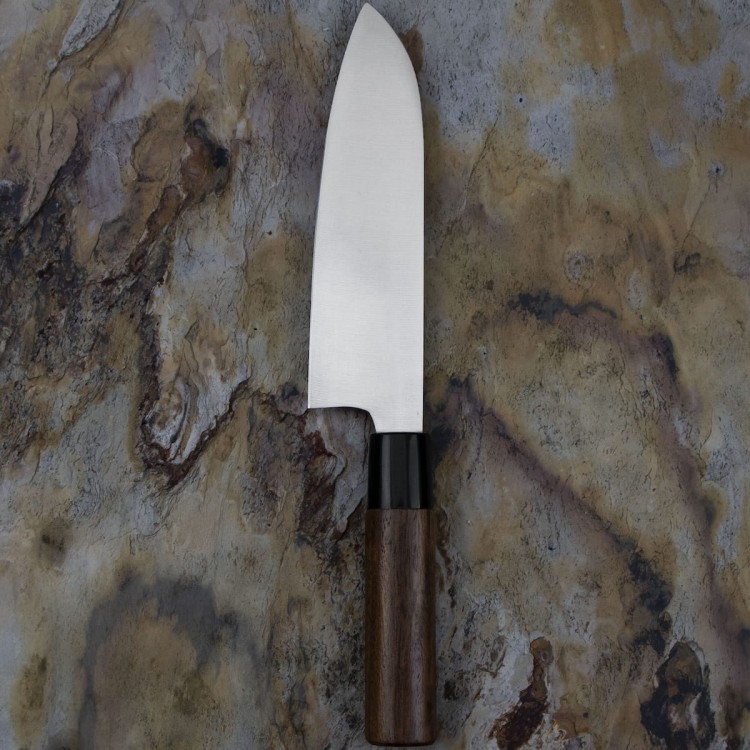 Satake Kenta Walnut Japoński Nóż Santoku 17cm