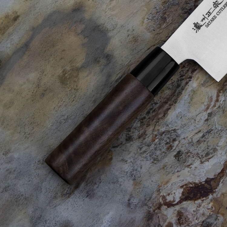 Satake Kenta Walnut Japoński Nóż Nakiri 16cm