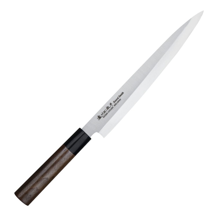 Satake Kenta Walnut Japoński Nóż Yanagi Sashimi Do Sushi 21cm